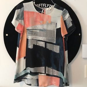 Wilfred Colorful Abstract Blouse